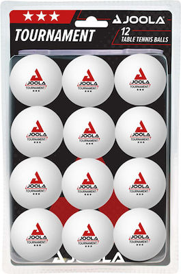 Joola Tournament 40 Ping Pong Balls 3-Star 12pcs