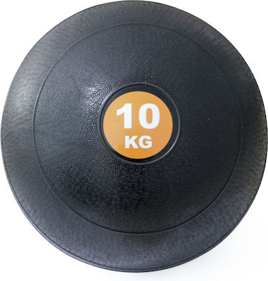 MegaFitness Μπάλα Slam 10kg σε Μαύρο Χρώμα