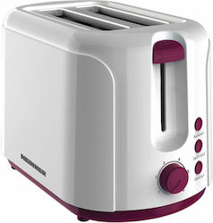 Heinner Φρυγανιέρα 2 Θέσεων 750W Λευκή
