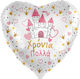 18'' Princess Castle Balloon - Happy Birthday