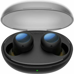 Realme Q2s In-ear Bluetooth Handsfree Ακουστικά με Αντοχή στον Ιδρώτα και Θήκη Φόρτισης Night Black