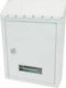 Maurer Outdoor Mailbox Metallic in White Color 21x6.8x30cm