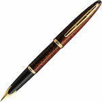 Waterman Carene Writing Pen Fine Brown