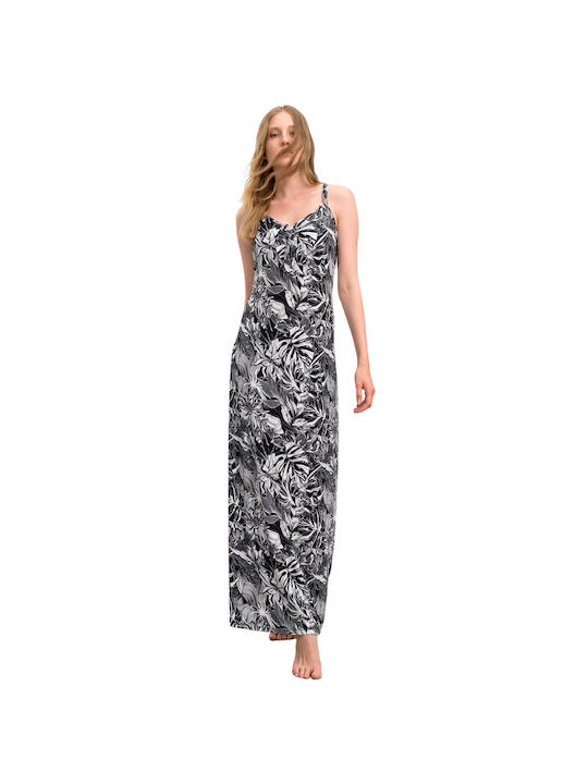 Vamp Women's Maxi Dress Beachwear Black