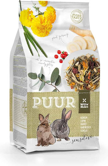 Witte Molen Τροφή για Κουνέλι Puur Sensitive 800gr
