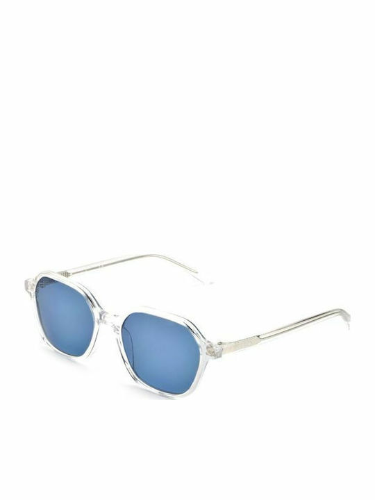The Glass of Brixton Unisex Sunglasses with Transparent Plastic Frame
