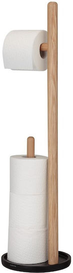 Sealskin Earth Floor Paper Holder Wooden Brown