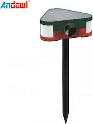 Andowl Qbj911 Abwehrpfosten Nagetiere Solar 10x10m