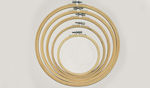 Exas Paper Embroidery Hoop Wooden 26cm 0519297