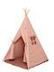 Little Dutch Kids Indian Teepee Play Tent Teepee Pink