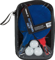 Tibhar Ping Pong Racket Set for Beginner Players