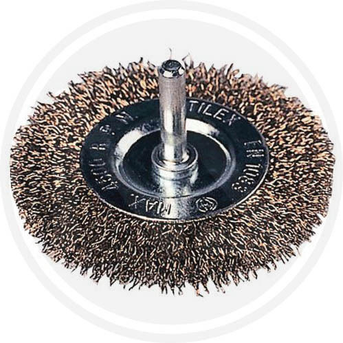 Maurer 86512 Wire Brush for Drill 75mm from Steel