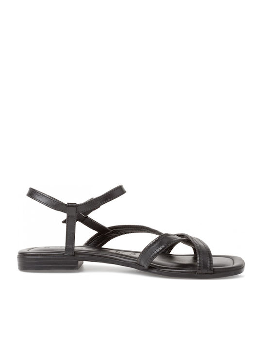 Tamaris Leather Women's Flat Sandals with Strap...