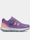 Surge 3 Kids Sports Shoes Running with Hoop & Loop Closure Purple