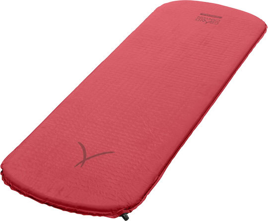 Grand Canyon Hattan Self-Inflating Single Camping Sleeping Mat 198x63cm Thickness 3.8cm in Red color