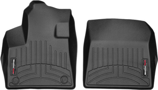 WeatherTech Front Mats 2pcs Tray Type for Peugeot 3008 Opel Grandland X 2017 Black
