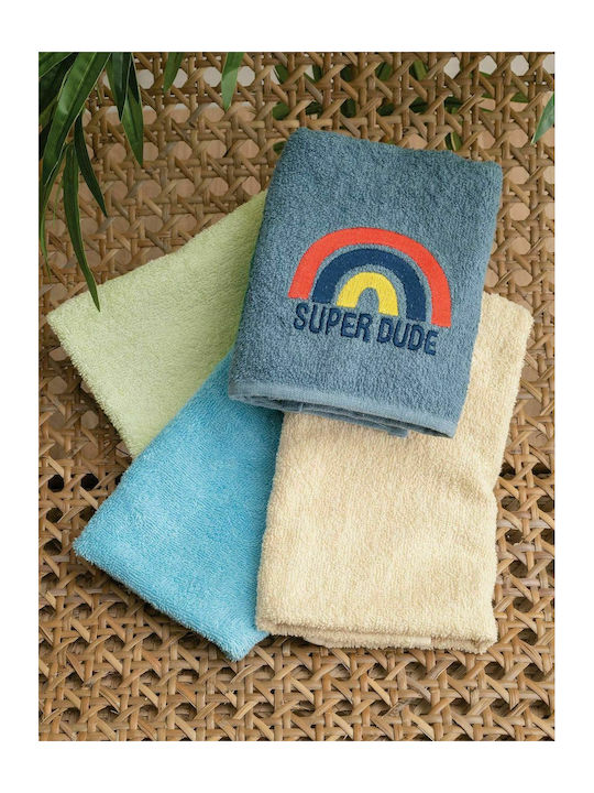 Palamaiki Set of baby towels 4pcs Super Multicolour Weight 380gr/m² 9-030084-016