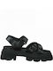 Marco Tozzi Leather Women's Sandals Black