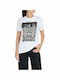 Replay Damen T-shirt Weiß