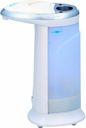 Küchenspender Kunststoff mit Automatischem Dispenser Weiß 300ml