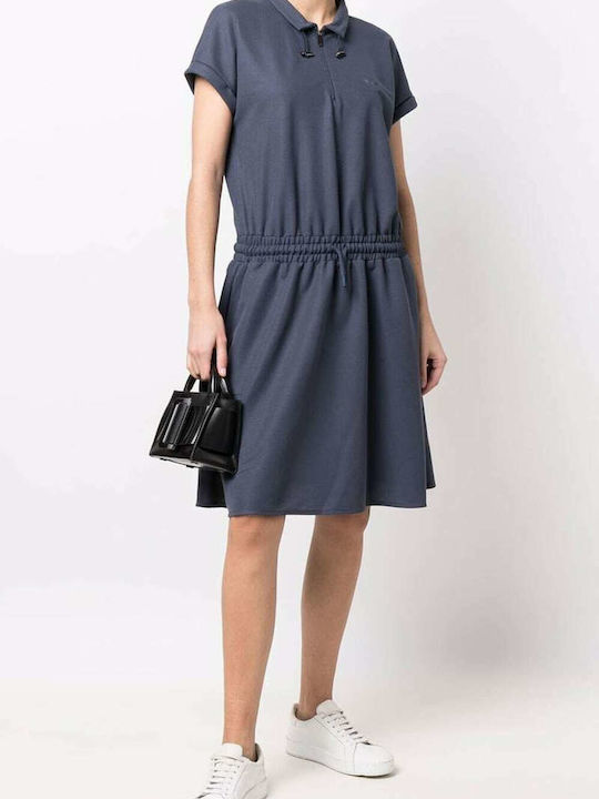 Emporio Armani Kleid Ganztägig Blau