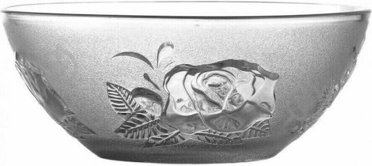 Uniglass Roses Servierschüssel Rund Glas Transparent mit Durchmesser 12.5cm Uniglass Roses Servierschüssel Rund Glas Transparent mit Durchmesser 12.5cm