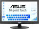 Asus VT168HR TN Monitor 15.6" 1366x768 με Χρόνο Απόκρισης 5ms GTG