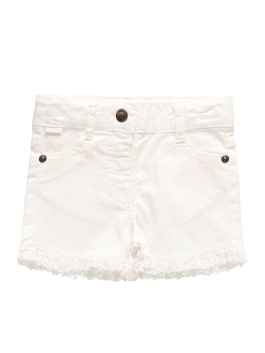 Kinder-Shorts/Bermudas Stoff Weiß