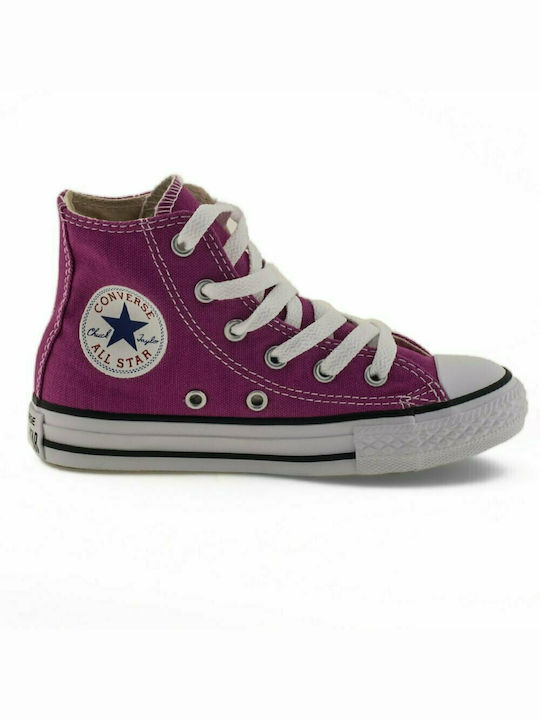 Converse Παιδικά Sneakers High για Κορίτσι Φούξια