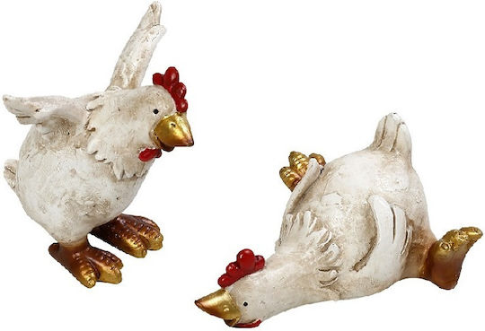 Espiel Easter Chicken Ceramic 9x8x8cm (Various Designs)
