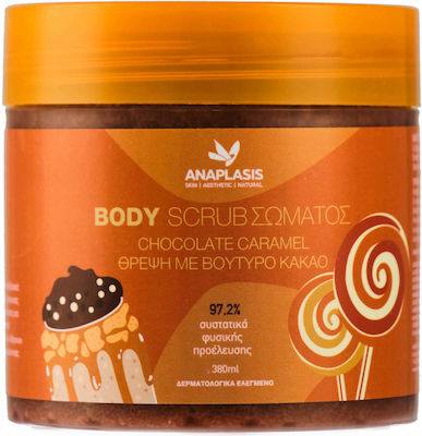 Anaplasis Chocolate Caramel Scrub for Body for Nourishment with Cocoa Butter 380ml