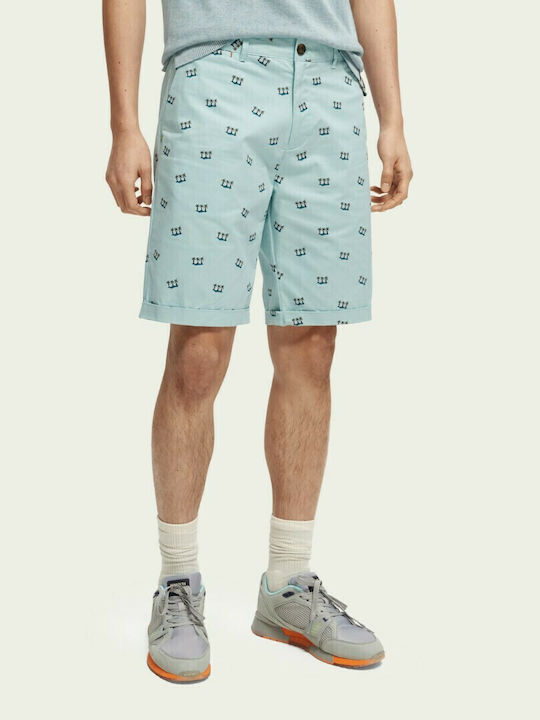 Scotch & Soda Stuart Men's Shorts Chino Light Blue