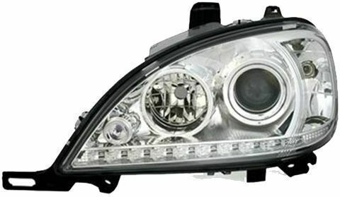 Depo Front Lights Led for Mercedes-Benz ML W163 2005-2005 2pcs