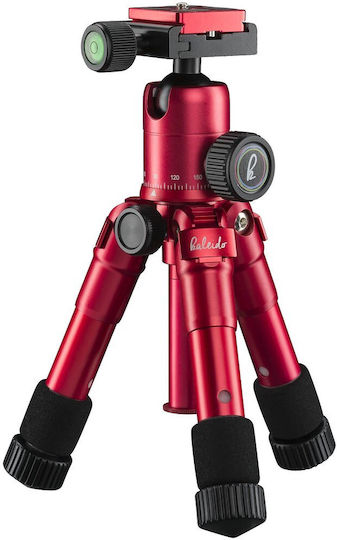 Mantona Kaleido Mini Τρίποδο - Μίνι Red Metallic