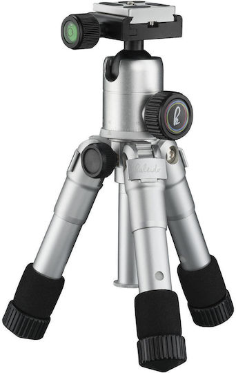 Mantona Kaleido Mini Stativ - Mini Silber Metallic