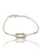 Gold plated silver bracelet 925° (code BZB103336)