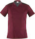 Giblor's Haina Bucătar Unisex Burgundy cu Mâneci scurte Thiago