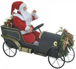 Illuminated Santa Claus with Music 83x64x36cm