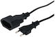 HAMA 1 Platz mit Kabel 3m Schwarz
