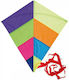 Out of the Blue Fabric Kite with Tail Twine and Storage Bag 88x82cm 1 Piece
