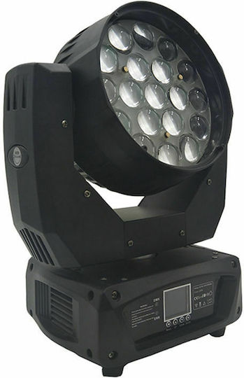 Optonica Bewegtes Licht LED mit Roboter-Kopf 0693 RGBW