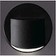 Kanlux Erinus Modern Lamp Wall with Integrated LED and Warm White Light Black 7.5cm