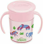 Dr. Brown's Baby & Toddler Cups Miracle 360° made of Plastic Pink 1pcs 200ml for 6m+m+