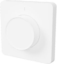 Tesla Wall Mounted LED Complete Dimmer Switch Rotary White