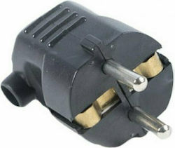 Evivak Stecker Männlich Schuko Ecke