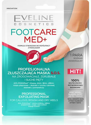 Eveline Foot Care Med+ Exfoliating Mask Peeling