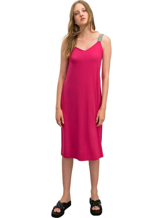 Vamp Women's Maxi Dress Beachwear Pink