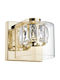 Zuma Line Gem Modern Lamp Wall with Integrated LED and Warm White Light Gold 12cm