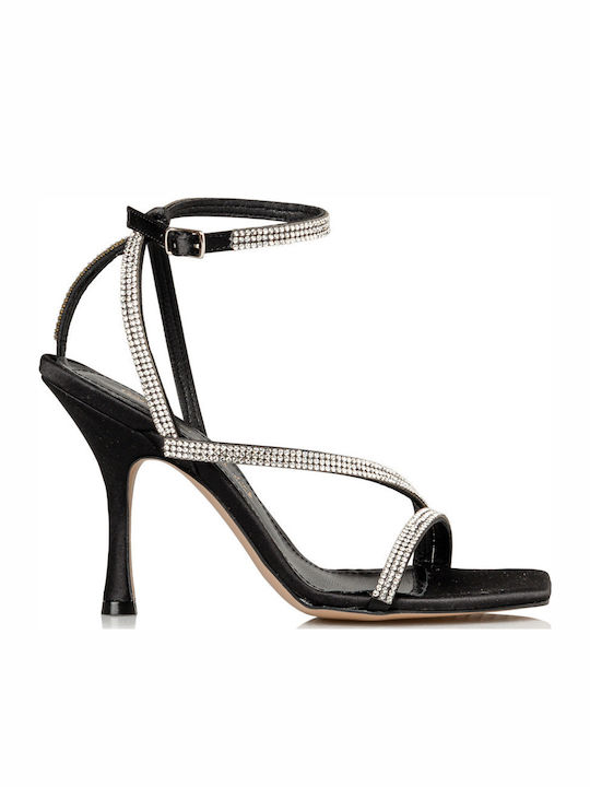 Envie Shoes Υφασμάτινα Πέδιλα Μαύρα
