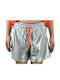 Kinder-Shorts/Bermudas Stoff Silber